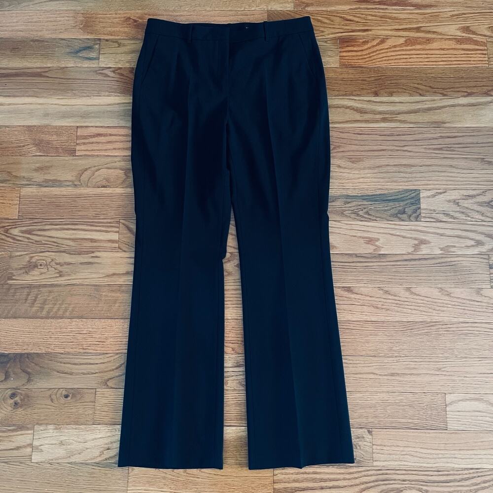 Brooks Brothers Estethia Wool Italy Pants Womens 16 Black Wool Dress Career